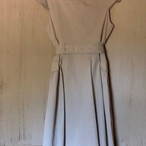 Bordeaux Belted Trench Dress main image 1